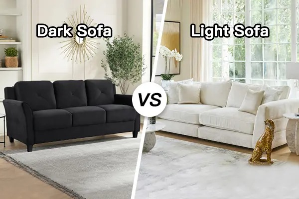 Dark Sofa vs Light Sofa
