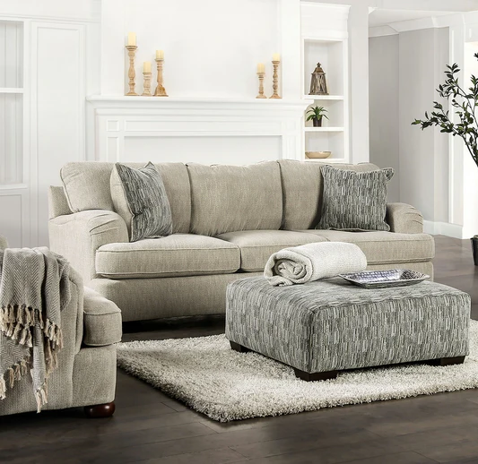 Chenille sofa